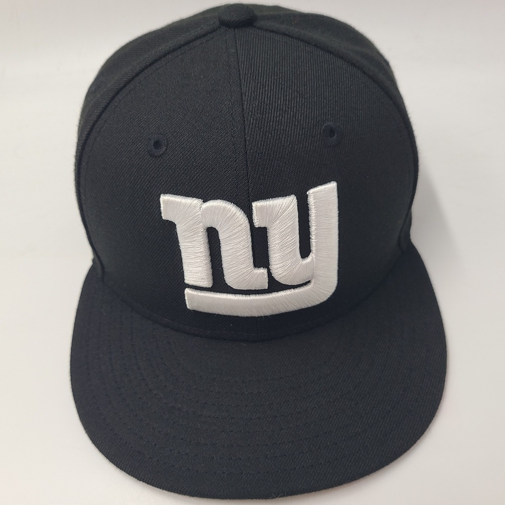 New York Giants Hat Snapback New Era 9Fifty Black White NFL Football Logo Men